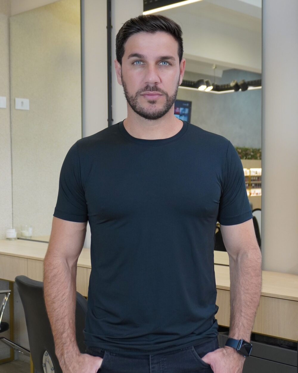 Camiseta Masculina e Feminina com Proteção Tech A-Stain Tecnologia Anti-Manchas com sua logo marca - Image 7